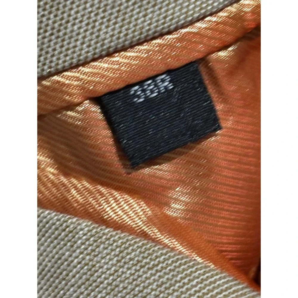 Bocaccio Uomo Mens Tan Two Button Blazer Sport Suit Jacket sz 38R preppy capsule